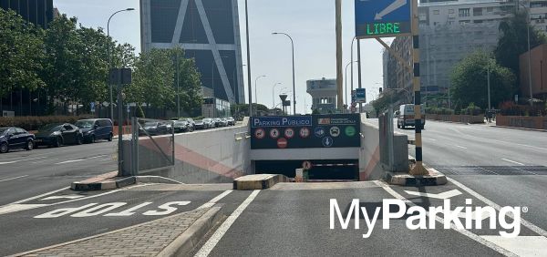 Parking Intercambiador Transportes Plaza Castilla